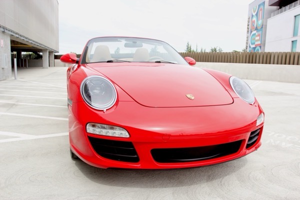 Front head-on, low angle