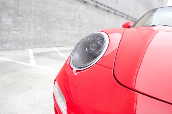 Morimoto LED headlight close-up